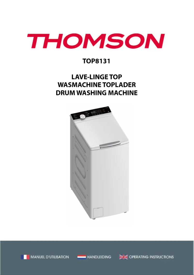 Page 1 de la notice Manuel utilisateur Thomson TOP8131