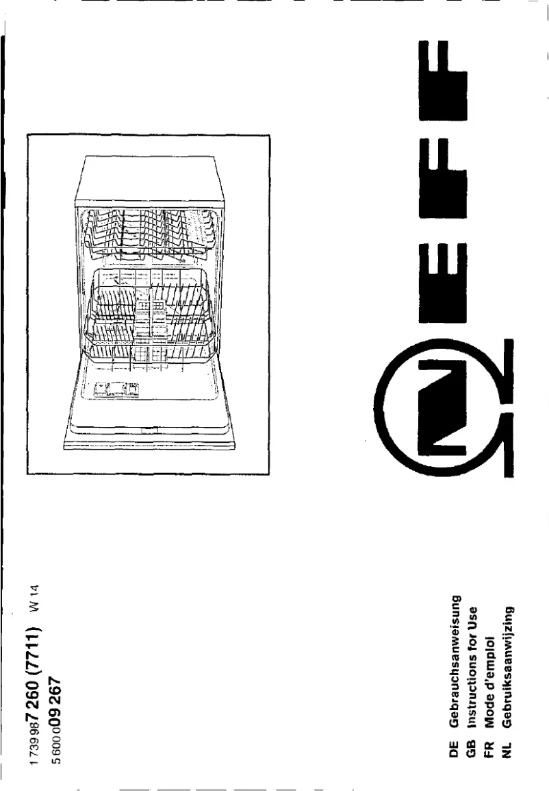 Page n°1 - Manuel utilisateur Neff S 5443