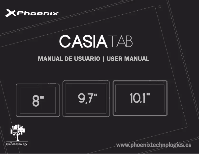 Image de la première page du manuel de l'appareil Casitab 8b