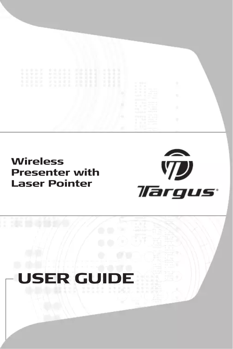 Page 1 of the manual User Manual Targus AMP16US