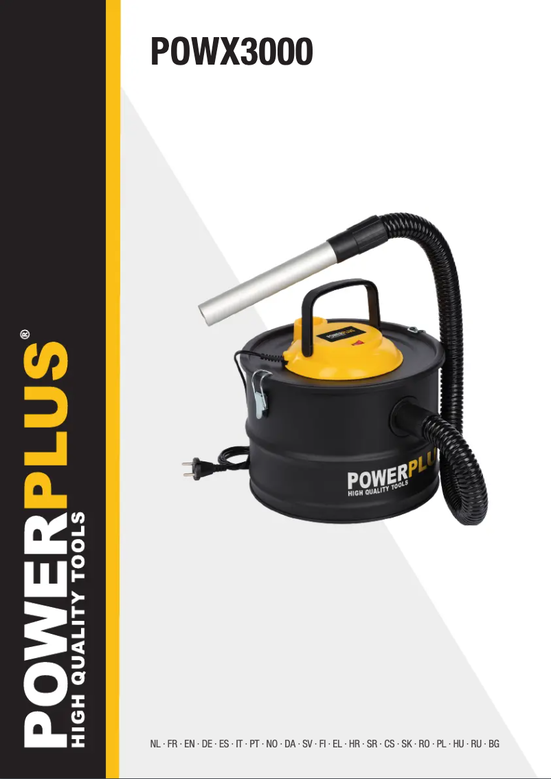 Page 1 de la notice Manuel utilisateur PowerPlus POWX3000