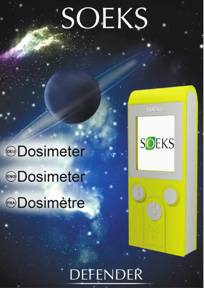 Page n°1 - Manuel utilisateur SOEKS Defender