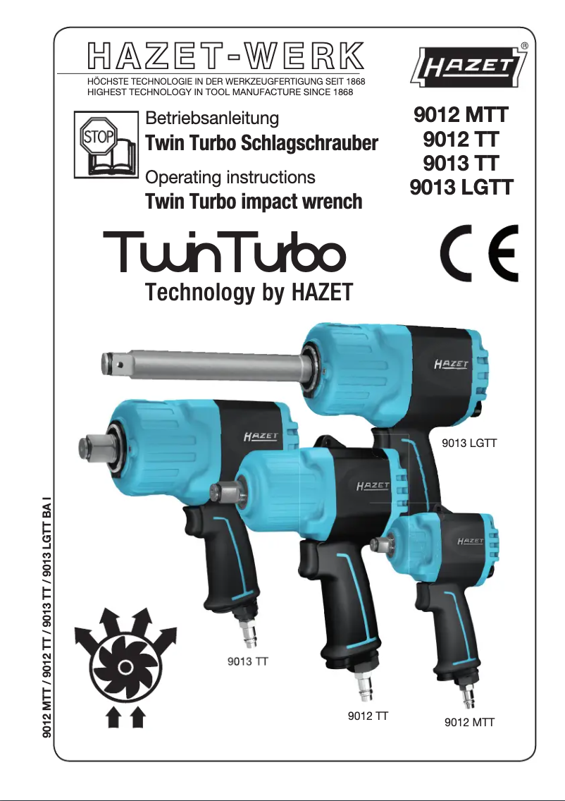 Page 1 de la notice Manuel utilisateur Hazet 9012MT