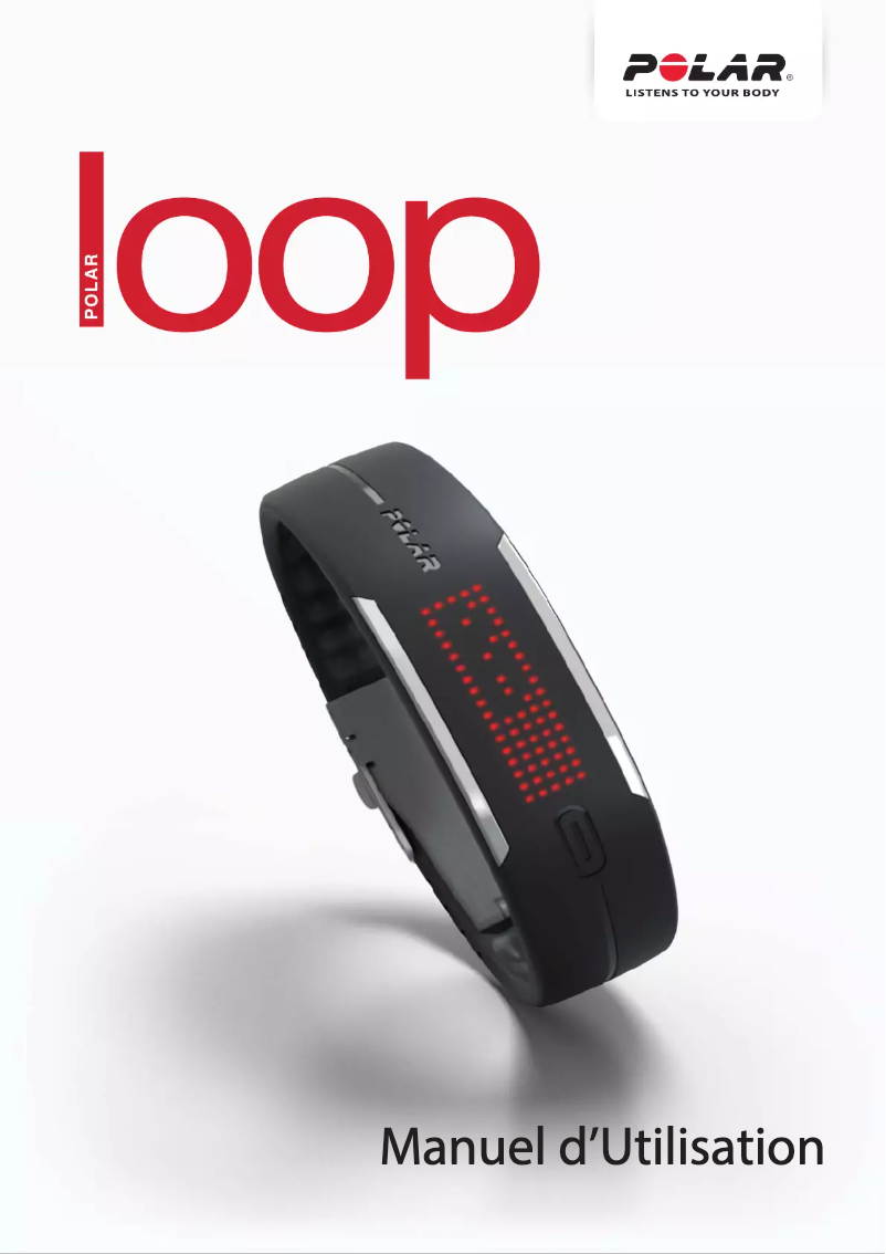 Page 1 de la notice Manuel utilisateur Polar Loop