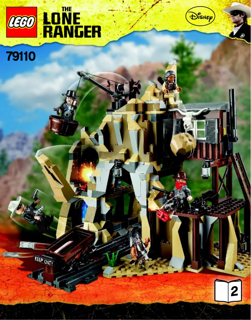 Page 1 de la notice Manuel utilisateur Lego Silver Mine Shootout