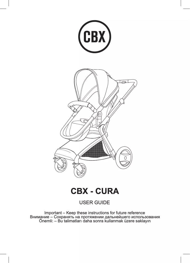 Page 1 de la notice Manuel utilisateur Cybex Cura