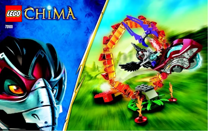 Image de la première page du manuel de l'appareil Chima 70100