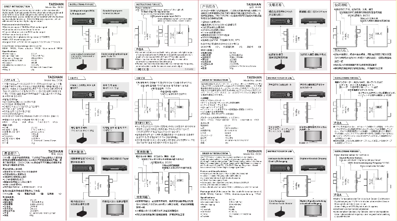 Page 1 de la notice Manuel utilisateur FiiO D03K