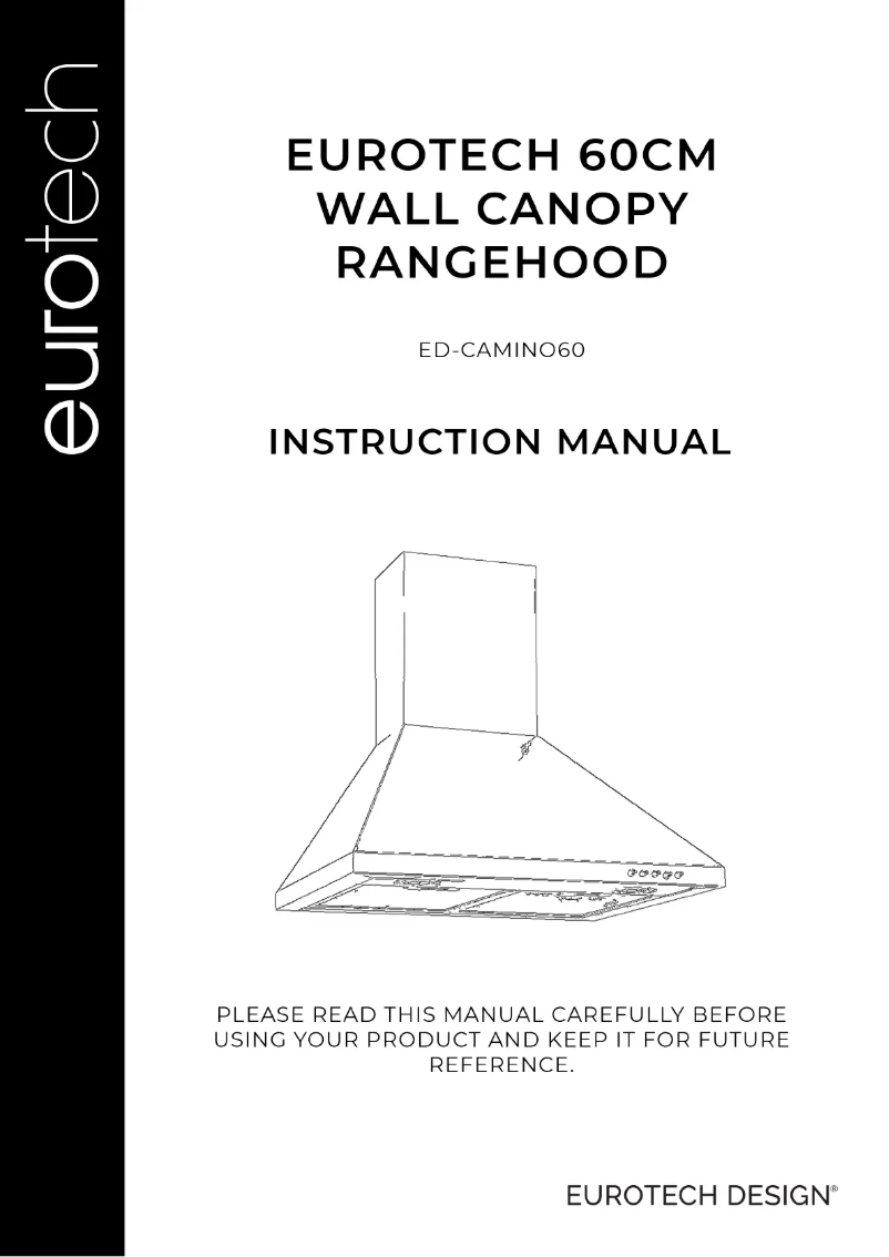Image de la première page du manuel de l'appareil ED-CAMINO60