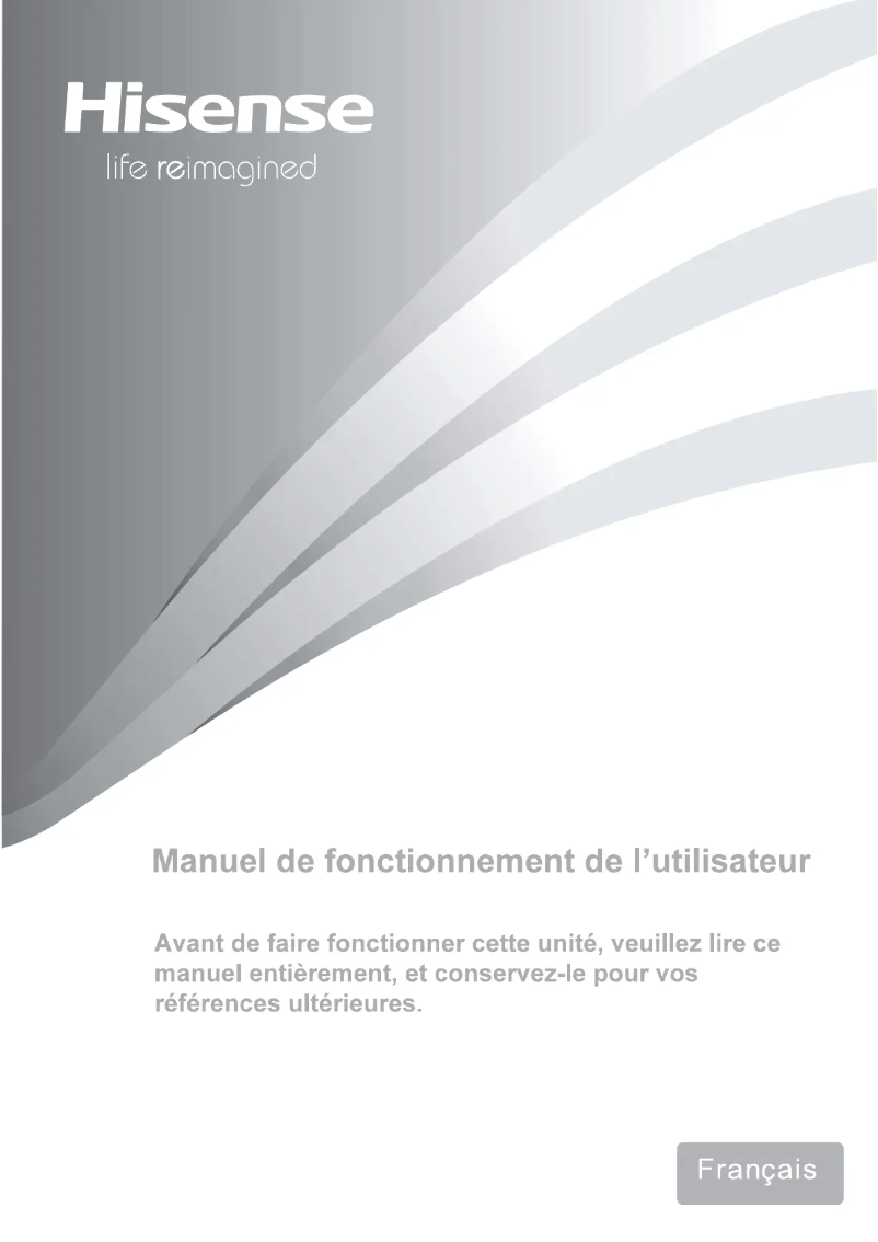 Image de la première page du manuel de l'appareil FCN300DWD