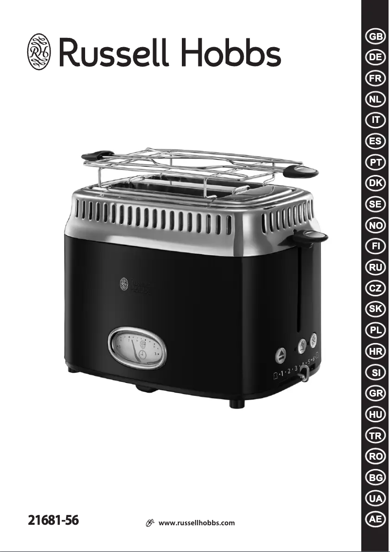 Page 1 de la notice Manuel utilisateur Russell Hobbs 21681-56