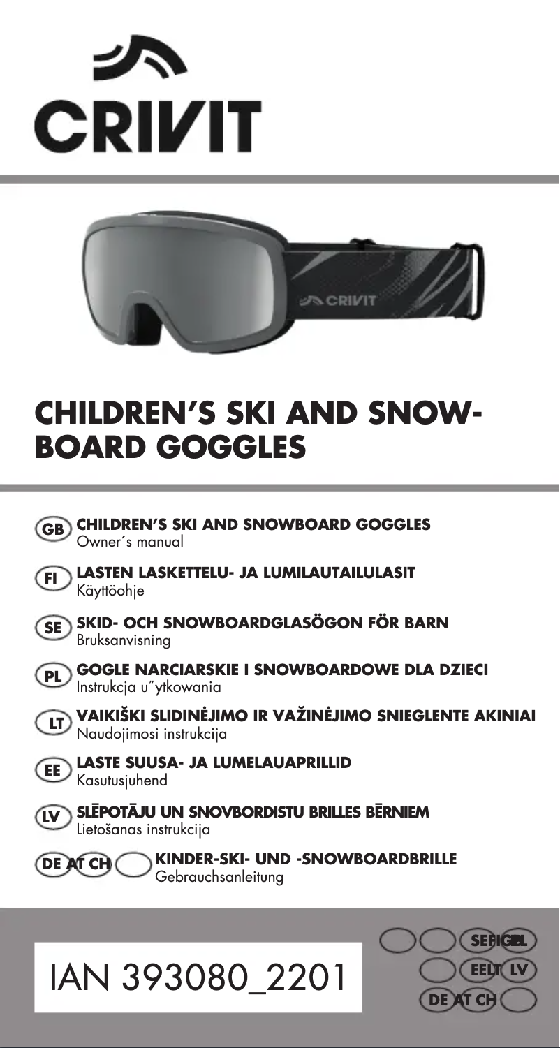 Página 1 del manual Manual de usuario Crivit SP-912