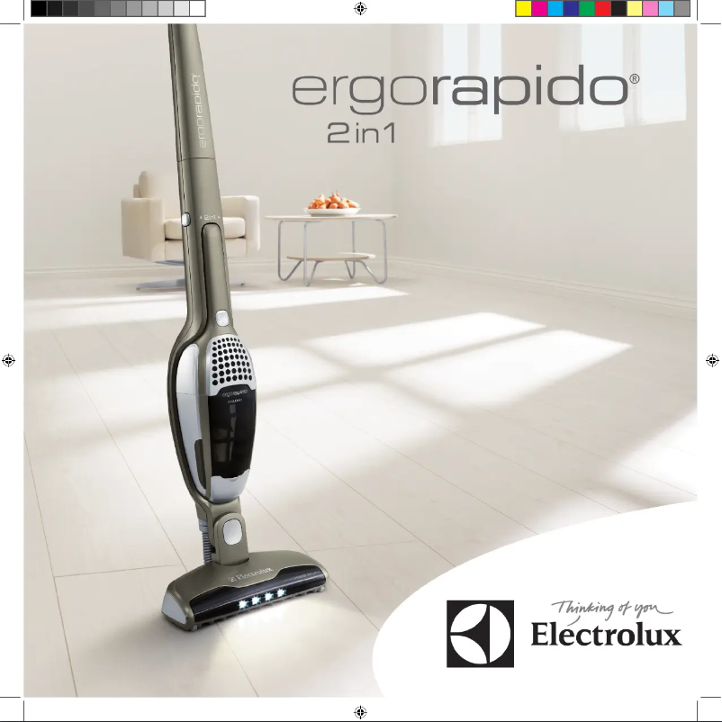 Page n°1 - Manuel utilisateur Electrolux ZB2933 Ergorapido 2in1
