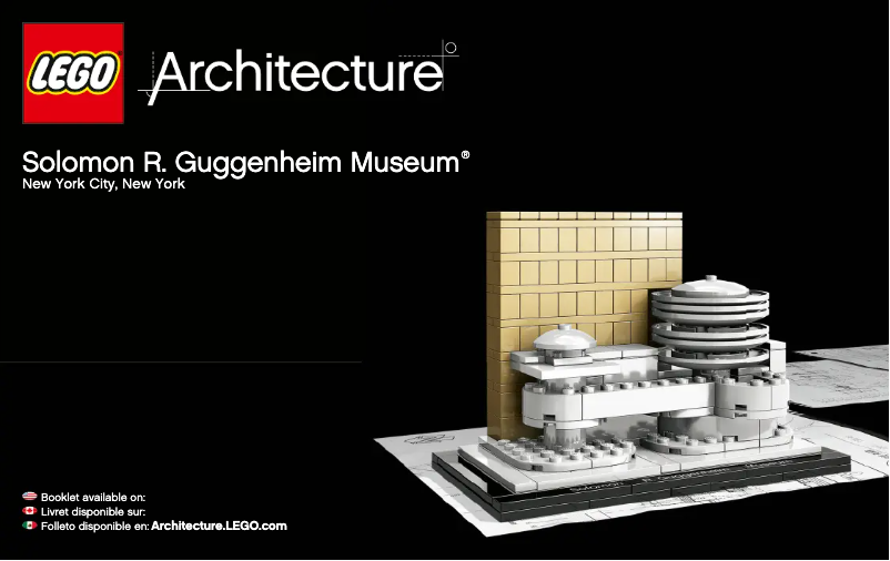 Page 1 de la notice Manuel utilisateur Lego Architecture 21004