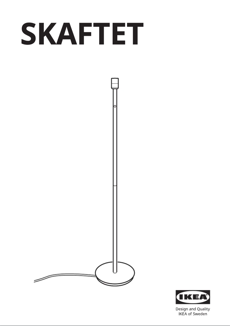 Imagen de la primera página del manual del dispositivo SKAFTET 005.372.37