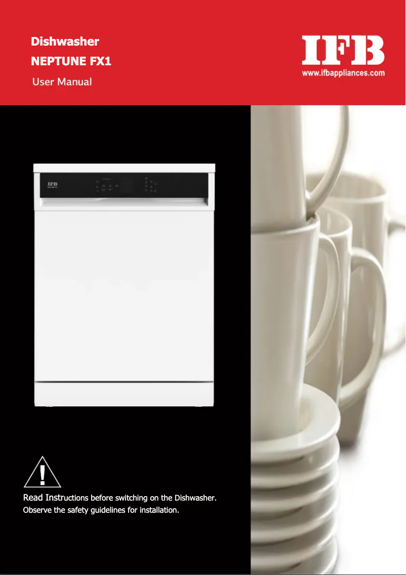 Page 1 de la notice Manuel utilisateur IFB Neptune FX1