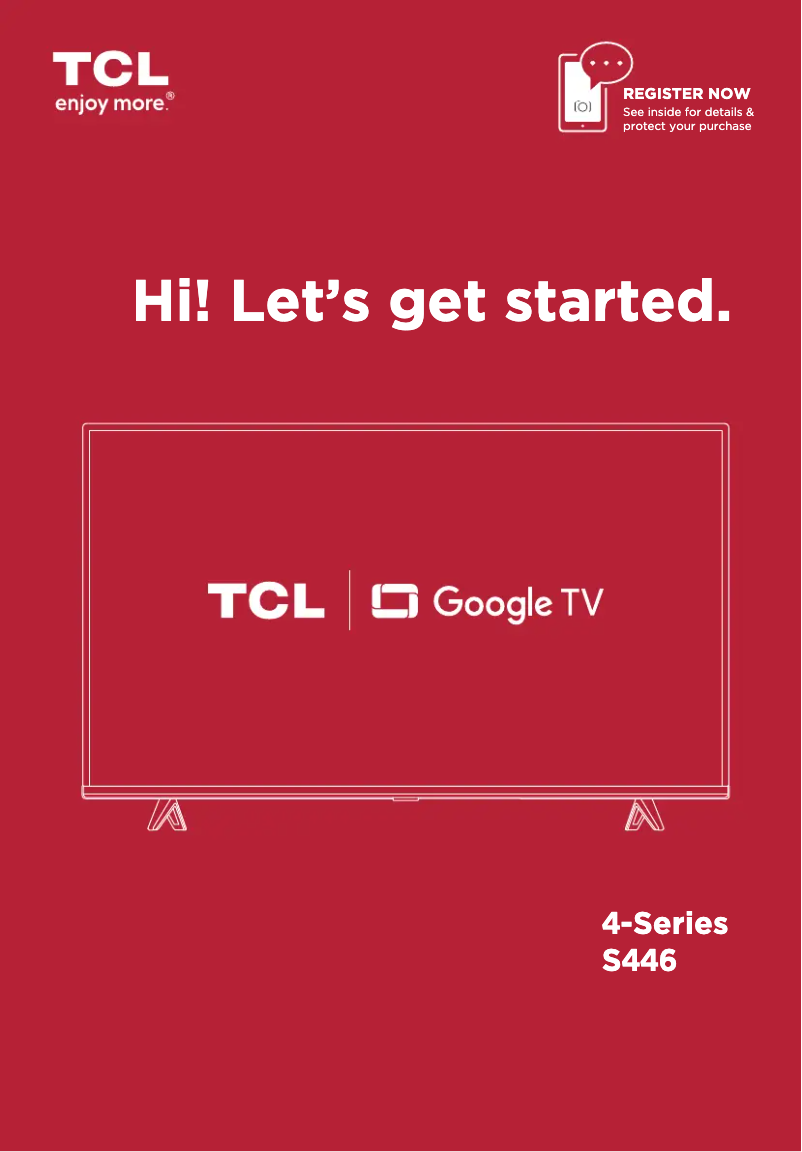 Image de la première page du manuel de l'appareil 43S446