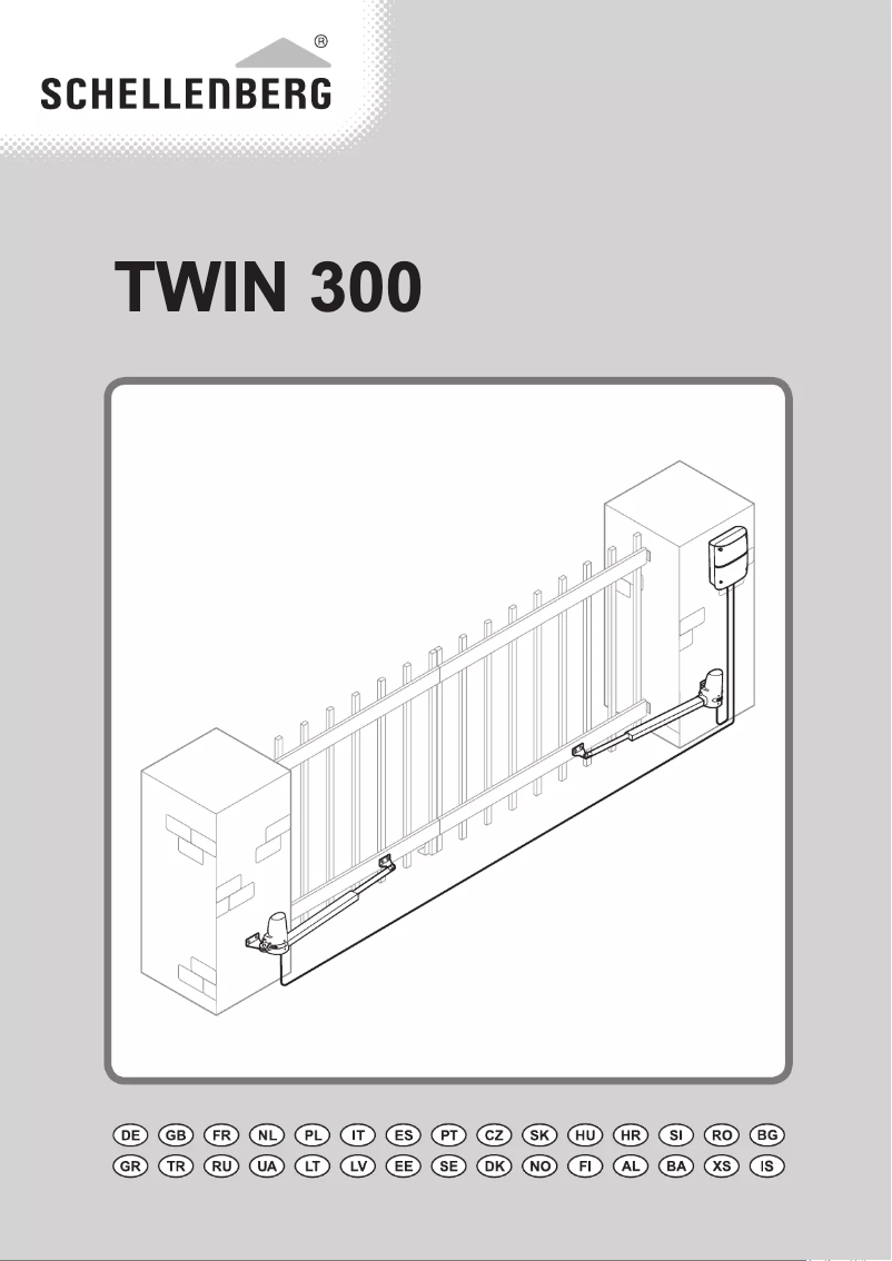 Page 1 de la notice Manuel utilisateur Schellenberg TWIN 300