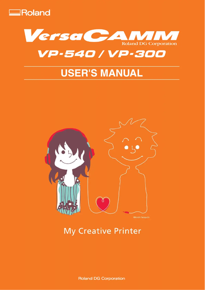 Image de la première page du manuel de l'appareil VP-300