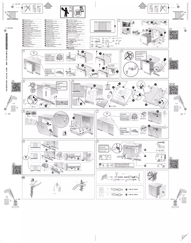 Page 1 de la notice Instructions / montage Constructa CG4A05V9