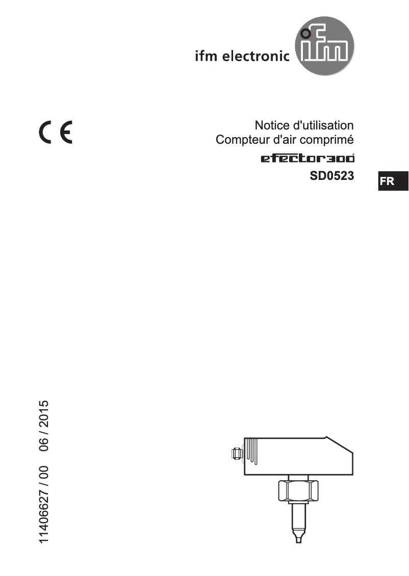 Page n°1 - Manuel utilisateur IFM SD0523