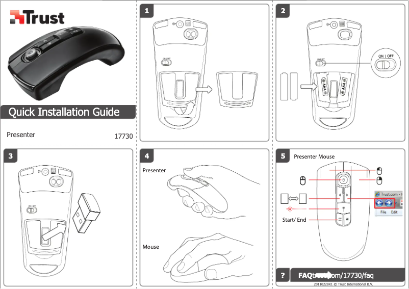 Image de la première page du manuel de l'appareil Convo
