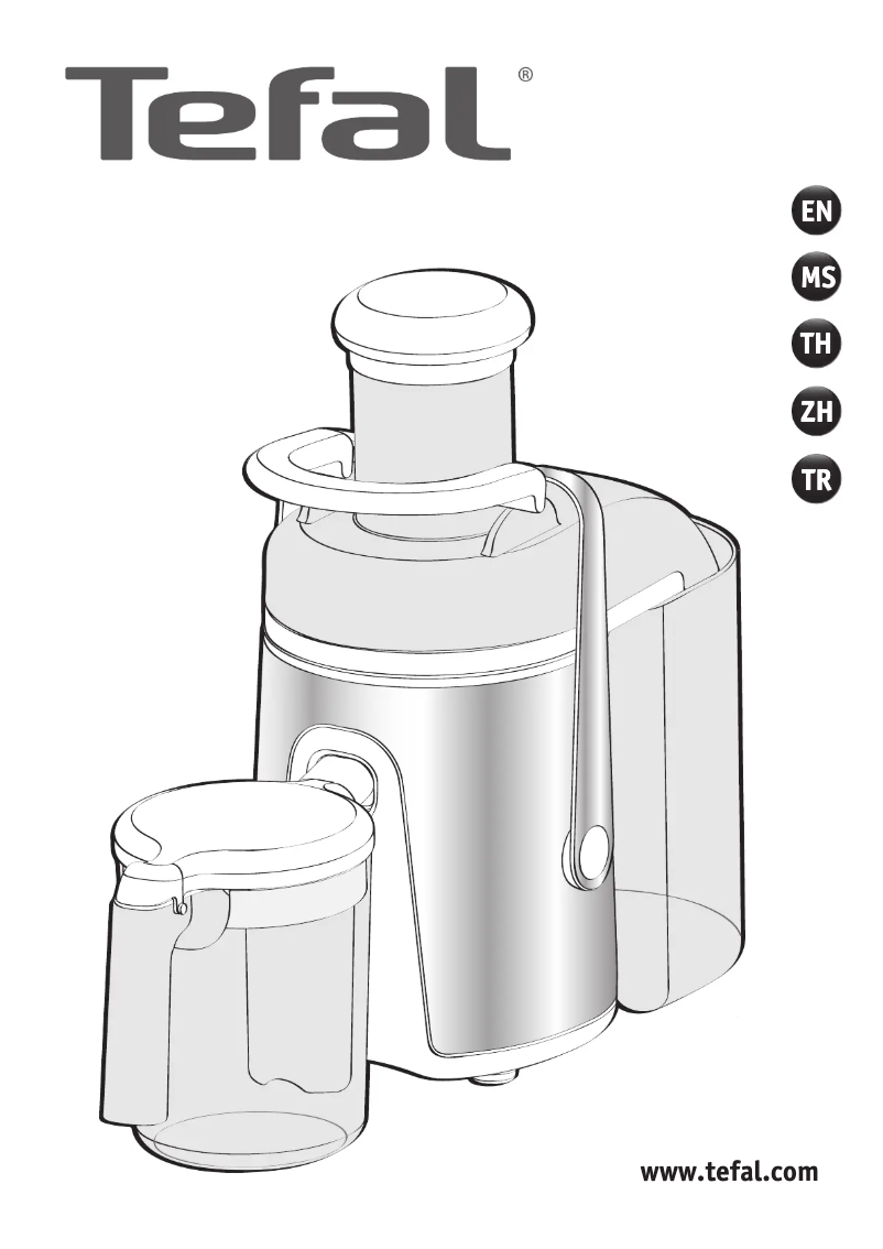Page n°1 - Manuel utilisateur Tefal Easy Fruit ZE585