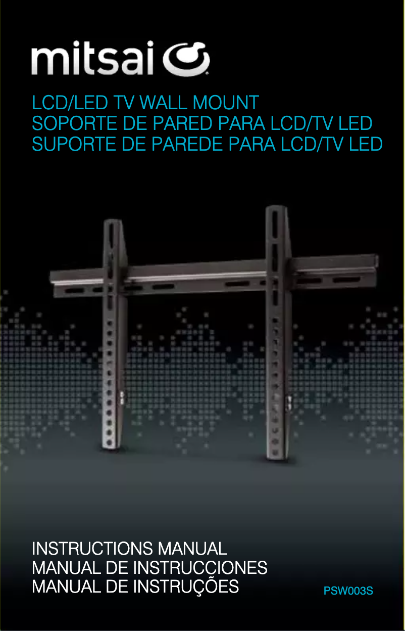 Image de la première page du manuel de l'appareil PSW003S