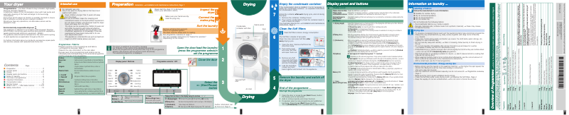 Image de la première page du manuel de l'appareil WT47Y849DN