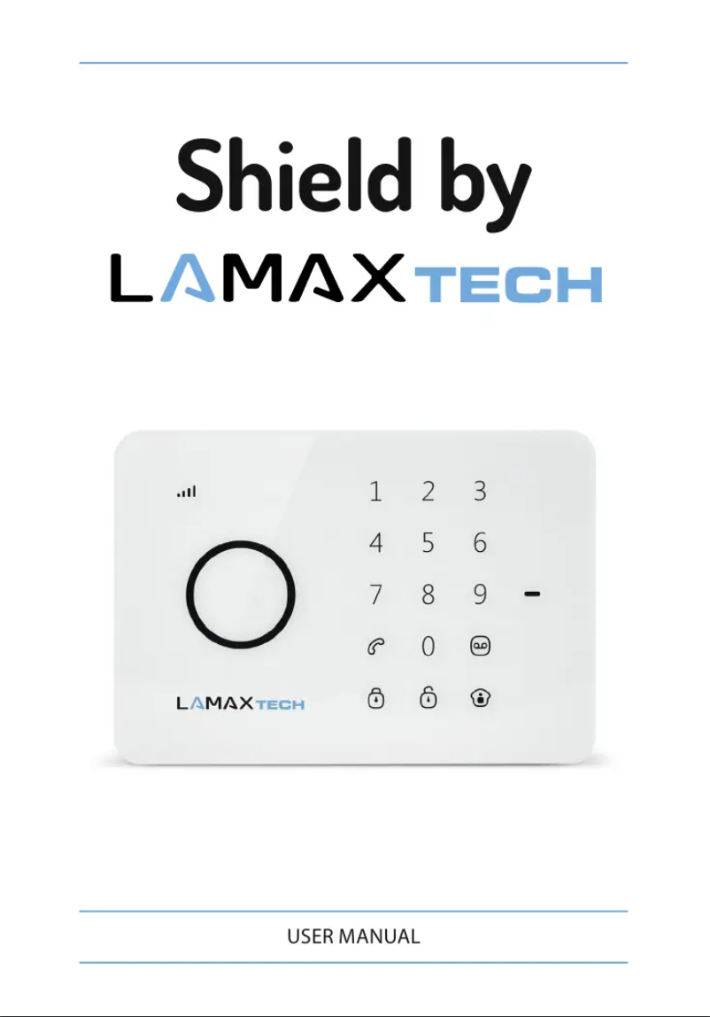 Page 1 de la notice Manuel utilisateur Lamax Shield