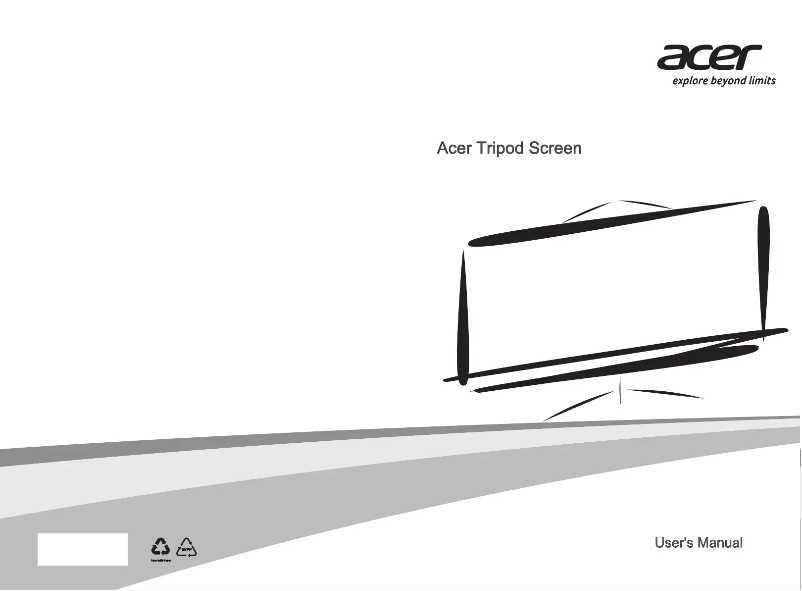 Page 1 de la notice Manuel utilisateur Acer T87-S01MW