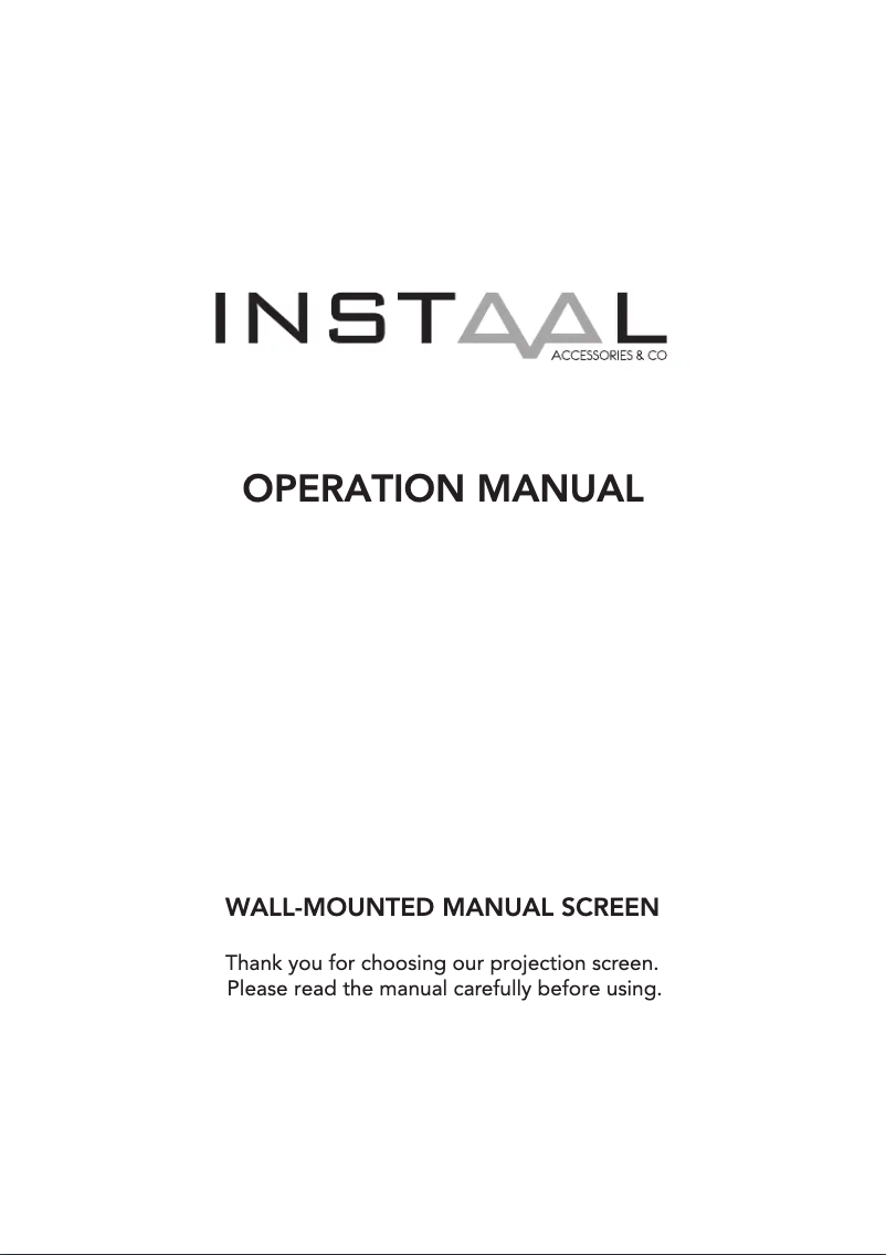 Page n°1 - Manuel utilisateur Instaal INSMAN 200V