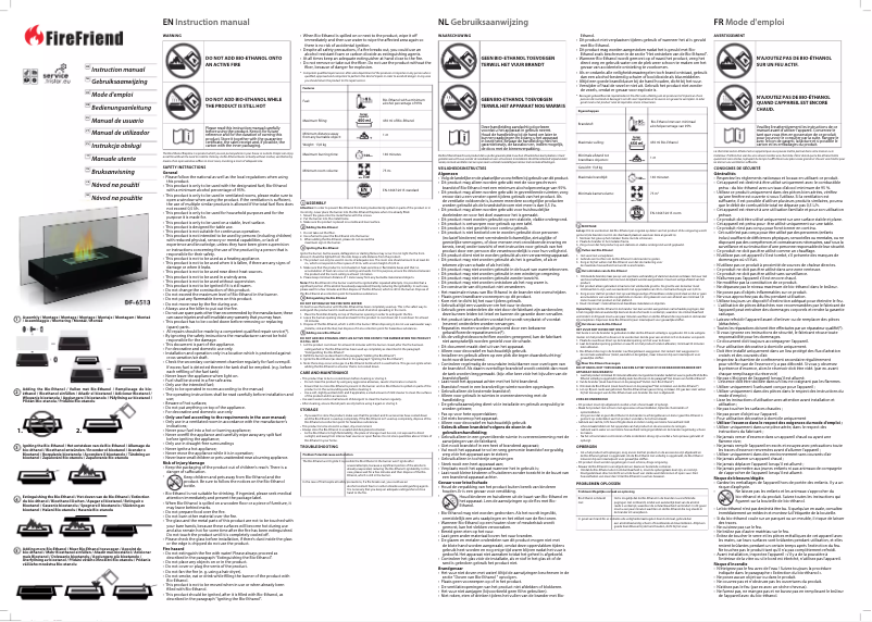 Page 1 de la notice Manuel utilisateur TriStar DF-6513