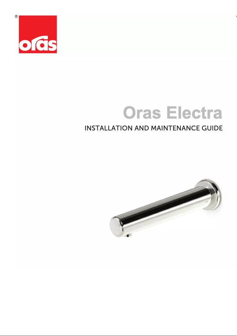 Page n°1 - Manuel utilisateur Oras Electra 6188