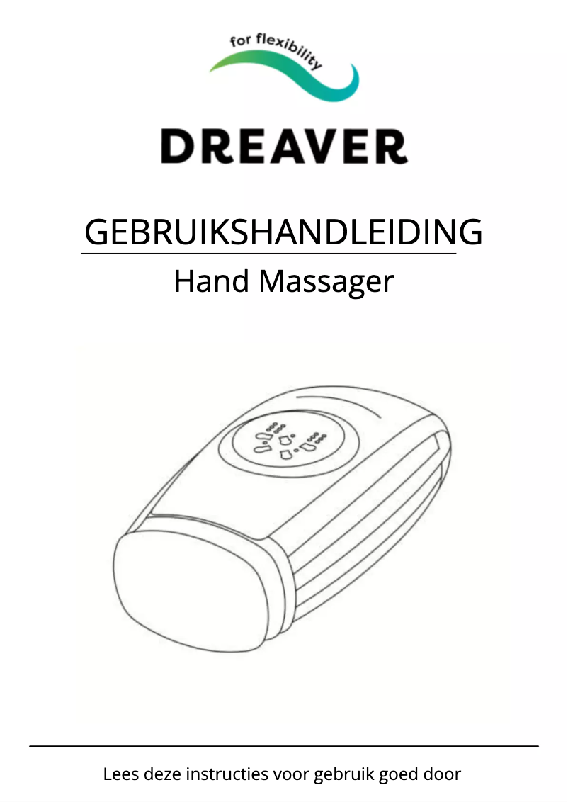 Page 1 de la notice Manuel utilisateur Dreaver Hand Massager