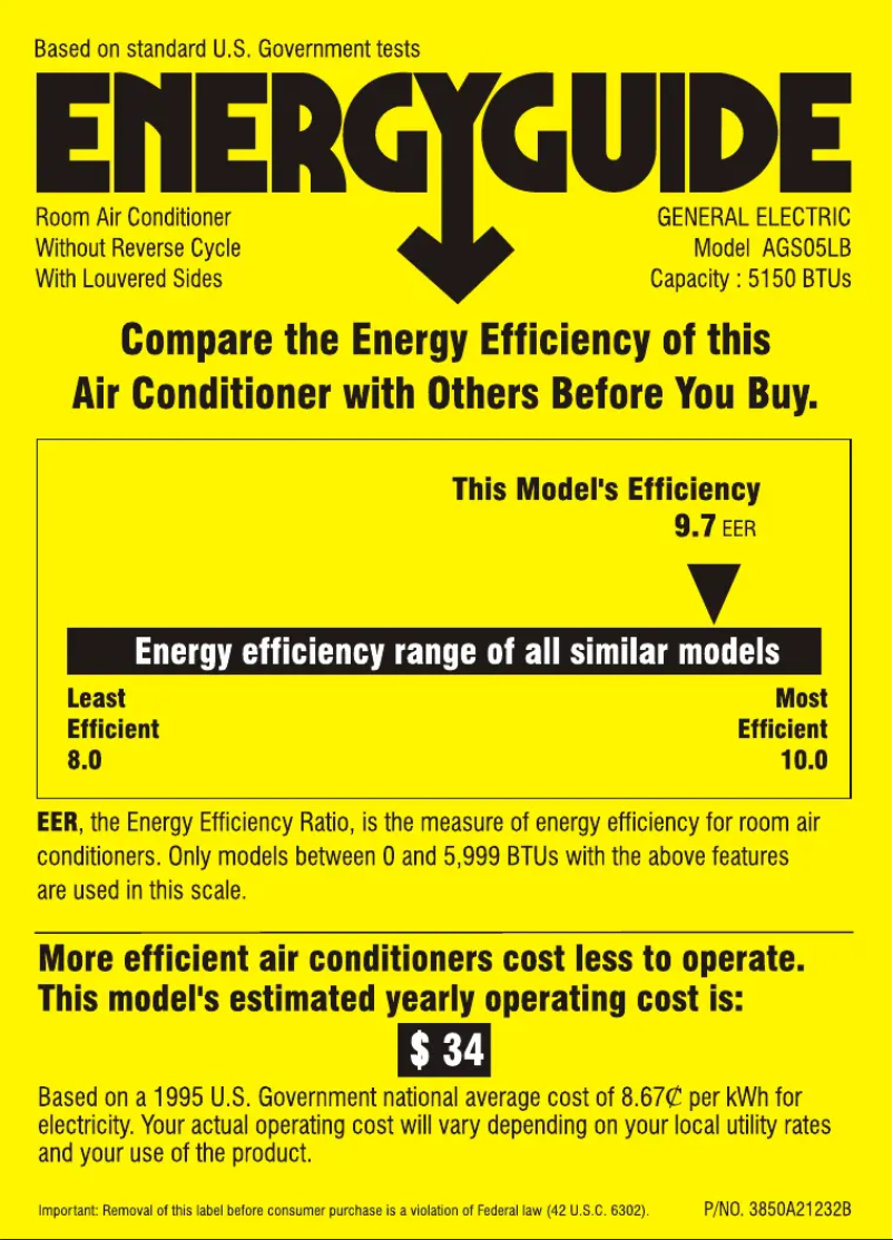 Image de la première page du manuel de l'appareil AGS05LB
