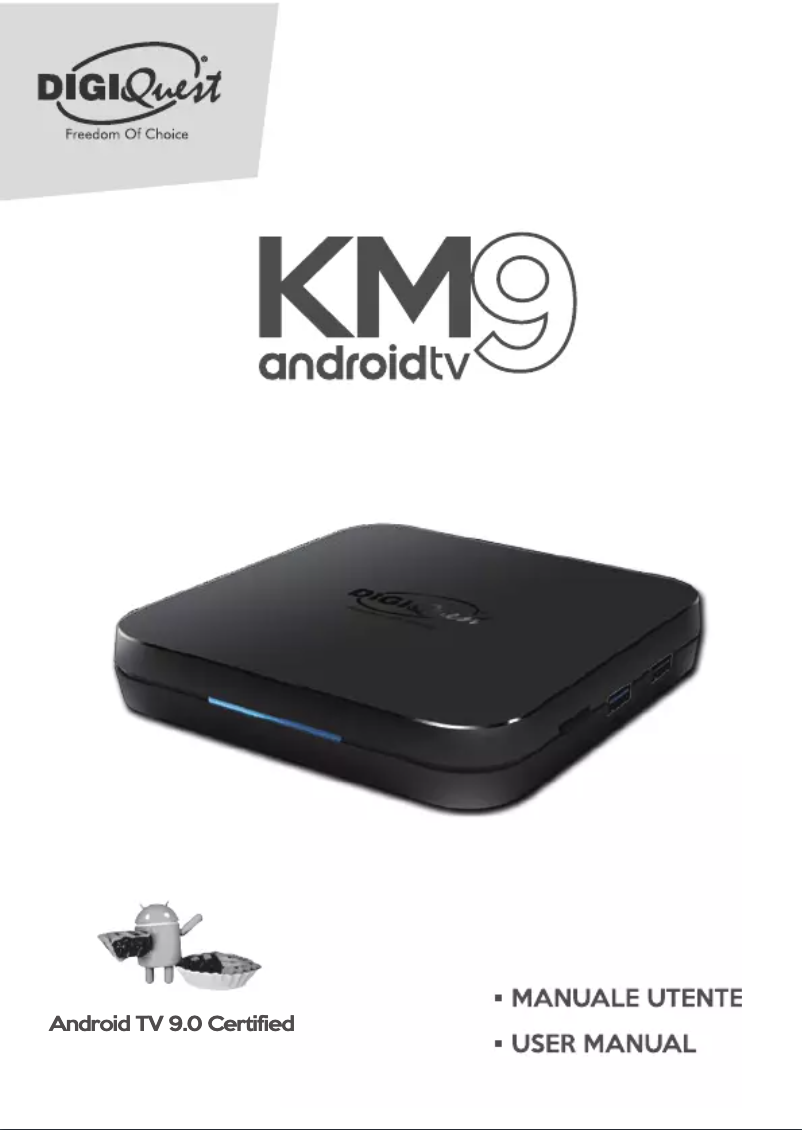 Page n°1 - Manuel utilisateur Digiquest KM9