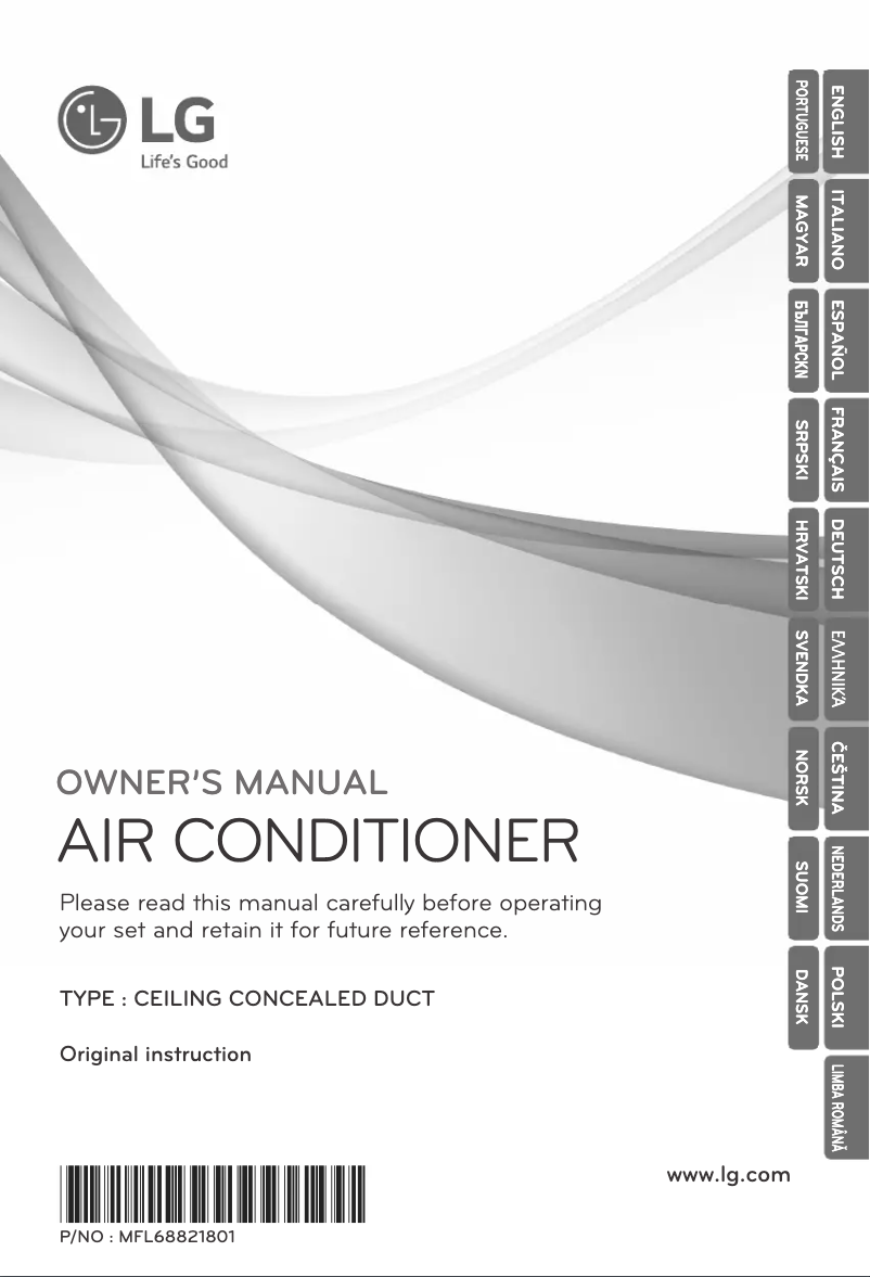 Page 1 of the manual User Manual LG ARNU54