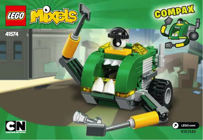 Page 1 de la notice Manuel utilisateur Lego Mixels 41574