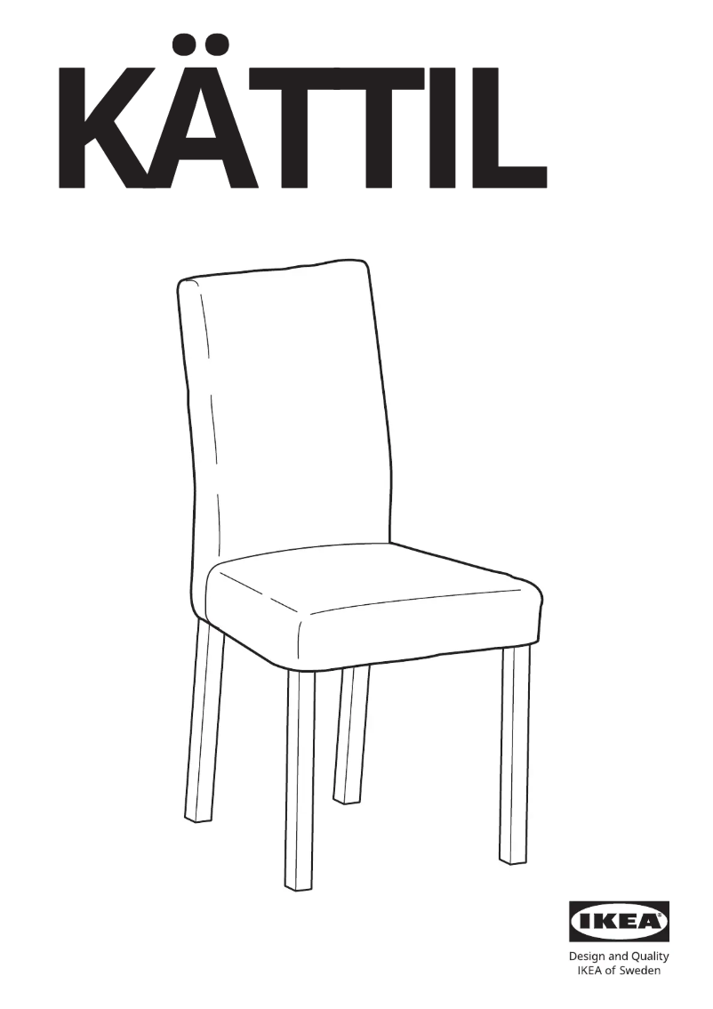 Page 1 de la notice Manuel utilisateur Ikea KÄTTIL 405.003.45