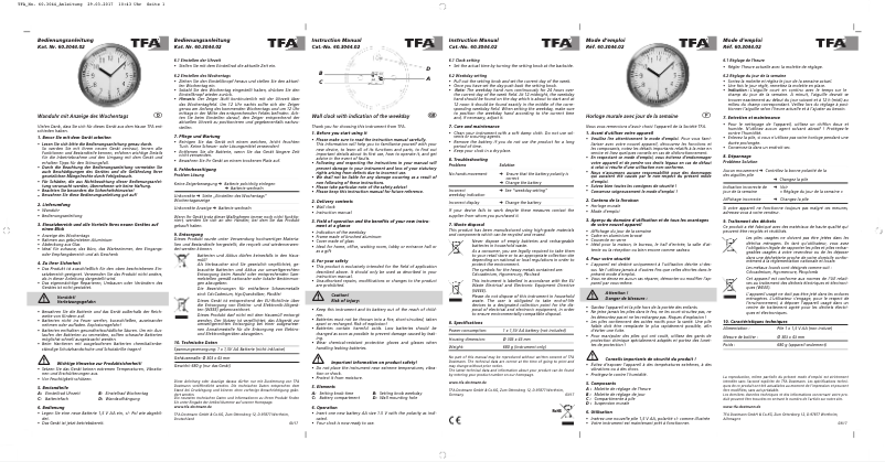Página 1 del manual Manual de usuario TFA 60.3044.02