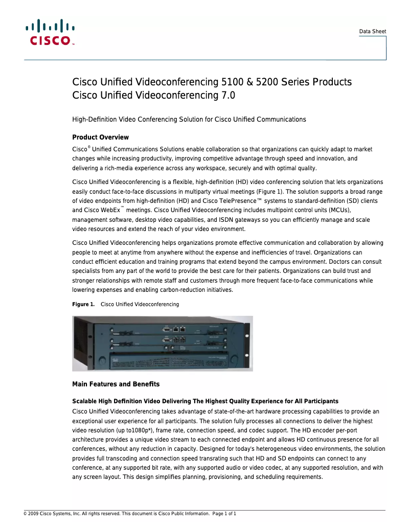 Página 1 del manual Manual de usuario Cisco ISDN2