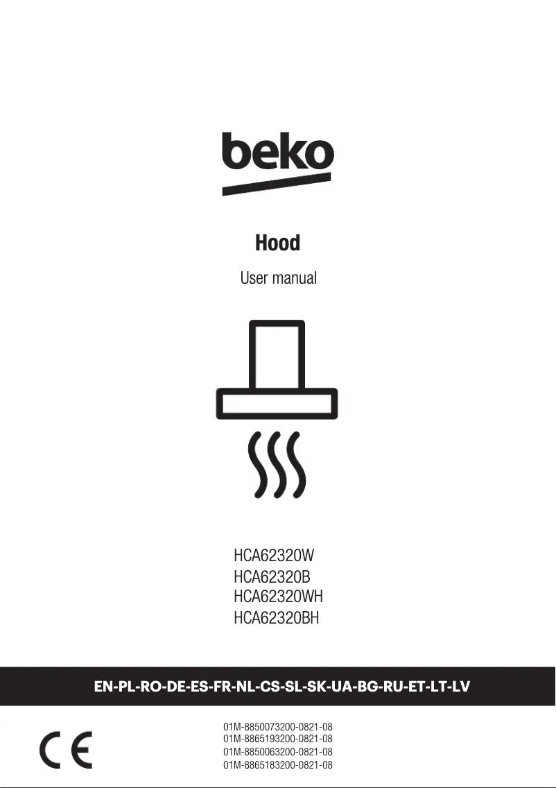 Page n°1 - Manuel utilisateur Beko HCA62320B
