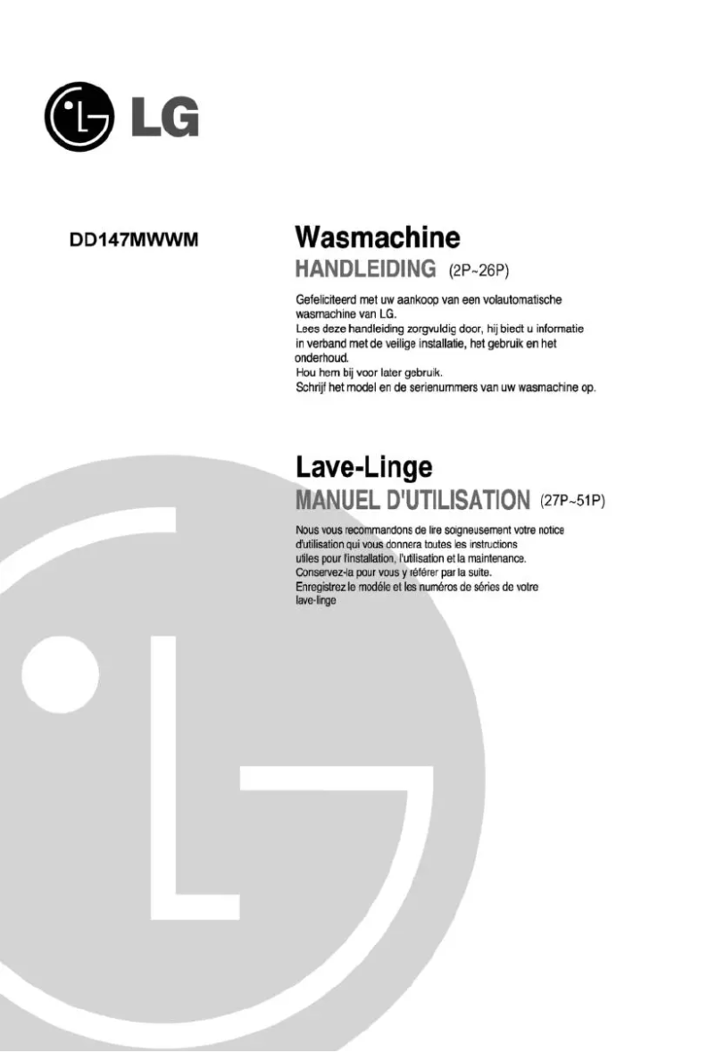 Image de la première page du manuel de l'appareil DD147MWWM