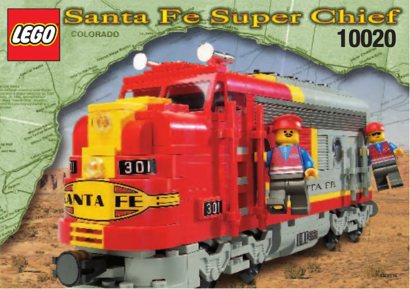 Page 1 de la notice Manuel utilisateur Lego Trains 10020