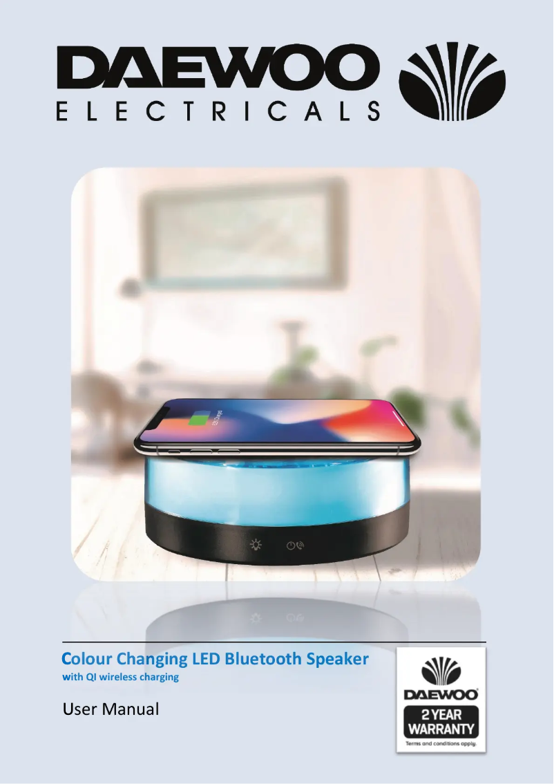 Page 1 de la notice Manuel utilisateur Daewoo AVS1397