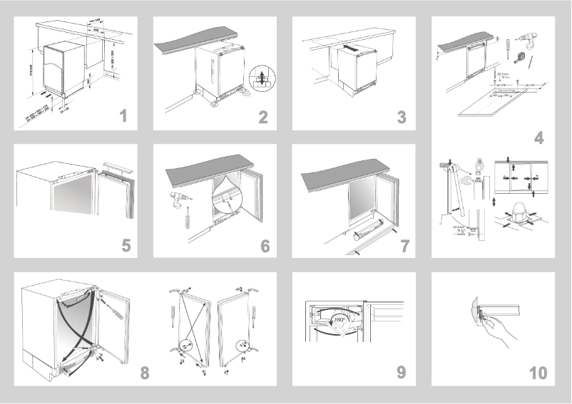 Page n°1 - Manuel utilisateur Gorenje FIU6092AW