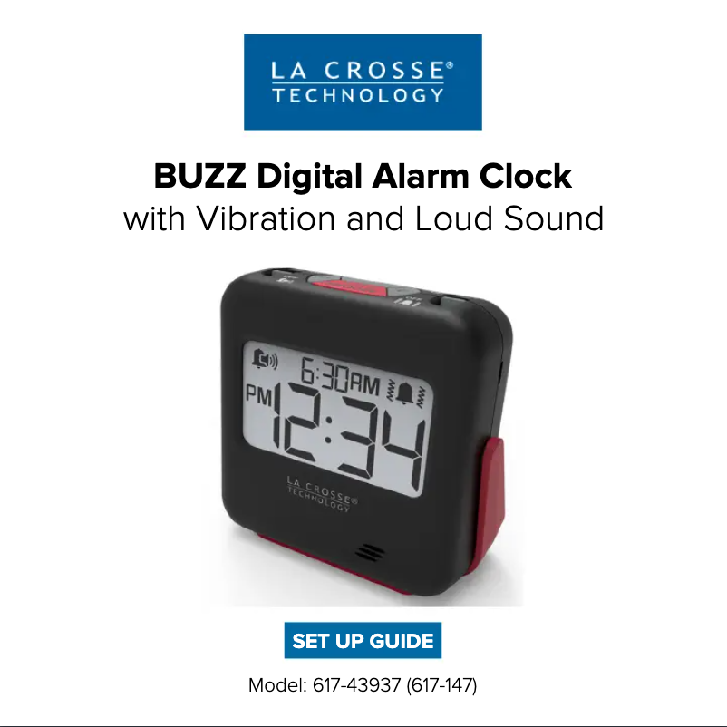 Page 1 de la notice Manuel utilisateur La Crosse Technology 617-147