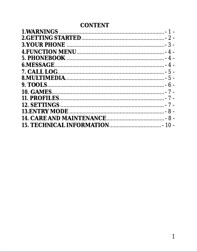 Page 1 de la notice Manuel utilisateur Plum Panther