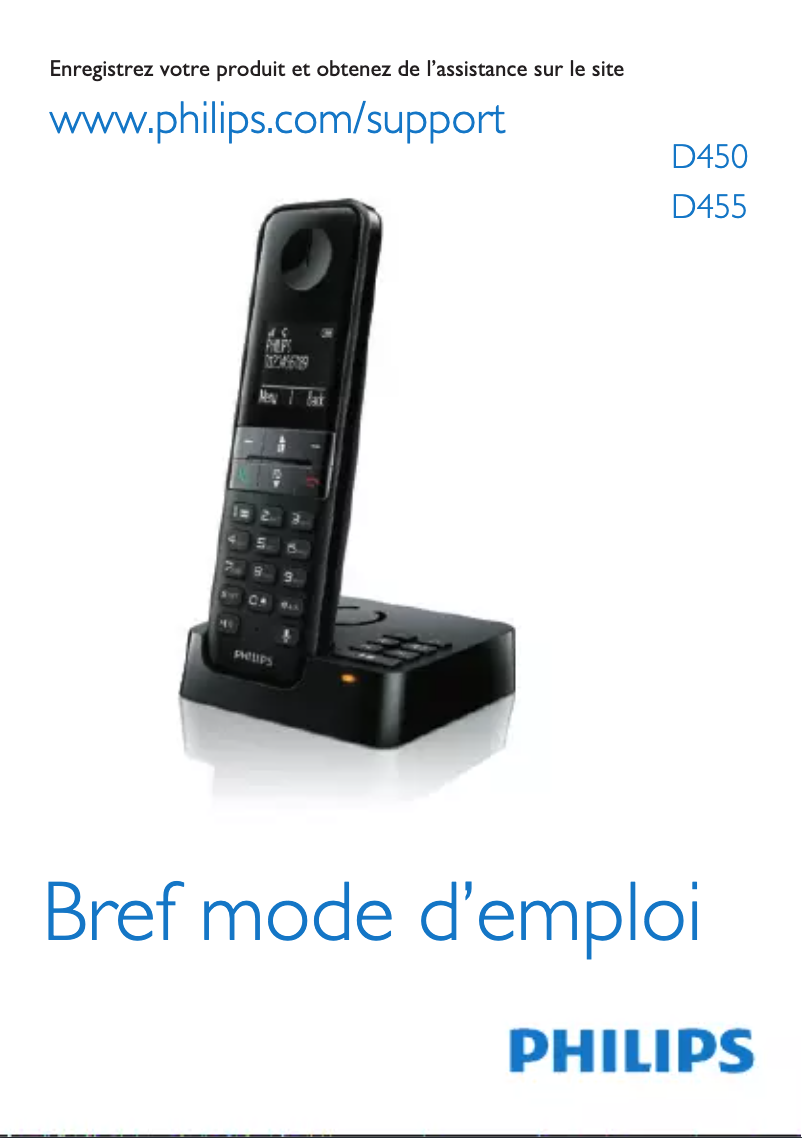 Imagen de la primera página del manual del dispositivo D4554B